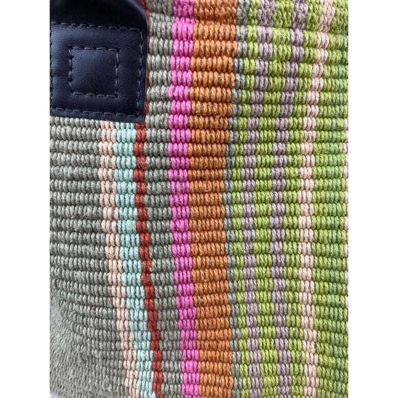 Striped Multicolor Tote Bag - Picture 4 of 8